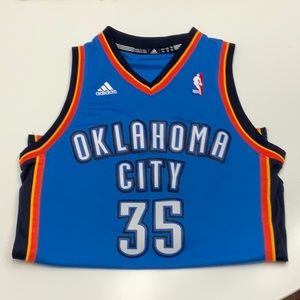 Kevin Durant #35 OKC Thunder Basketball Jersey